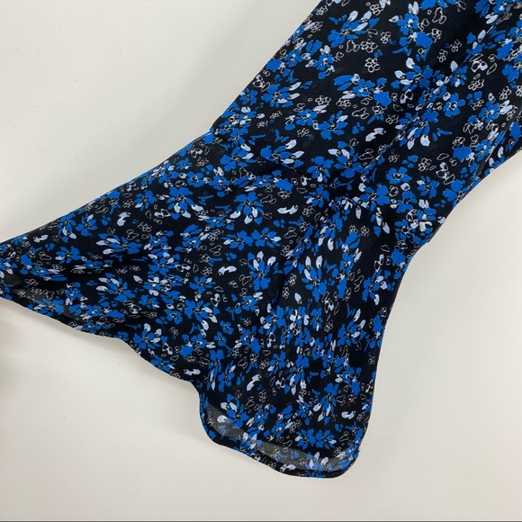 Parker Amanda Floral Silk Blend Dress - Picture 5 of 9